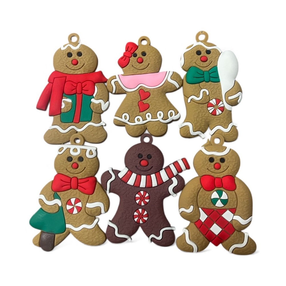Gingerbread Man Set of Ornaments - Picture 1 of 1